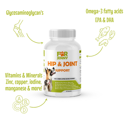 Outback's For Jenny Hip & Joint Capsules For Dogs - Buy 1 Get 1 Offer